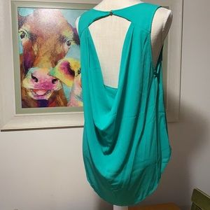 Sheer Dress tank top